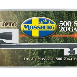 Mossberg 92010 OEM  20 Gauge 24" Slug Barrel w/Cantilever Mount, Fully-Rifled Bore & Blued Finish, For Use w/Mossberg 500 & Maverick 88 6-Shot Models, Includes 3-9x40mm Scope