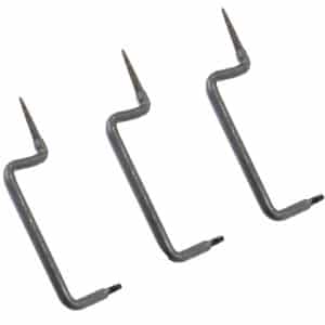 Stealth Cam STCTS3PK Tree Screw Mounts Compatible With 1/4"-20 thread adapter Black 3 Per Pkg
