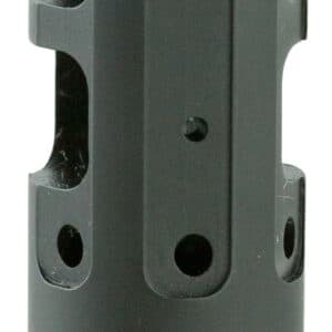 Strike Industries KINGCOMP30 King Comp  Black Steel with 5/8"-24 tpi Threads, 2.62" OAL & 0.87" Diameter for 308 Win, 7.62x51mm NATO AR-Platform