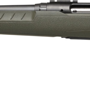 Savage AXIS 2 Compact .350 Legend left-hand rifle, 18-inch matte black barrel and OD green synthetic stock