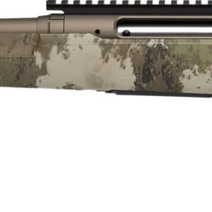 Savage Axis 2 Pro .22-250 Remington 20 in left-hand sporting rifle in Woodland camo