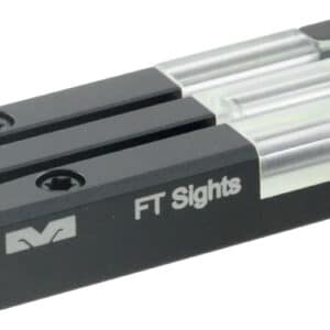 Meprolight USA 631303108 FT Bullseye Rear Sight  Green Tritium/Fiber Optic Remington R1