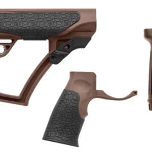 Daniel Defense 2810206145011 Collapsible Buttstock Pistol Grip/Vertical Foregrip AR-15 Mil Spec +