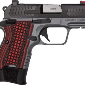 Kimber CDS9 9mm pistol two-tone black slide and gray frame with G10 grips