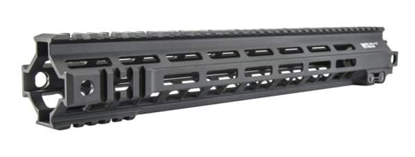 Geissele Automatics 05315B Mk4 Super Modular Rail 15" M-LOK Style Made of 6061-T6 Aluminum with Black Anodized Finish for AR-Platform