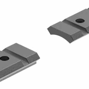Leupold 49841 QRW Cross-Slot Base Set Matte Black Remington 700