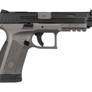 Girsan MC9 Disruptor X 9mm pistol two-tone tungsten/black, optics ready and threaded barrel