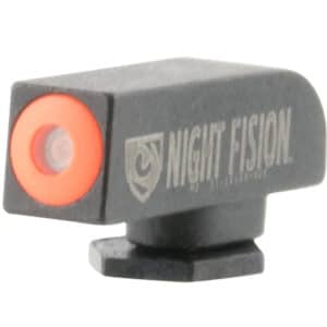 Night Fision GLK000001OGX Tritium Front Sight for Glock  Green/Tritium Orange Outline Glock 17/17L/19/22