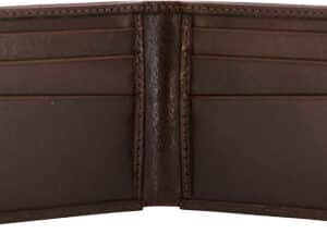 CAMELEON S&W MEN'S FRONT POCKT - BI-FOLD WALLET BROWN