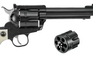 Ruger Flattop .45 ACP 5.5 inch revolver blue finish simulated ivory grips