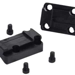 Browning 12334 X-Bolt X-Lock Two-Piece Browning-Style Scope Base  Matte Black