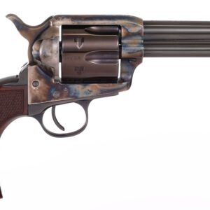 Taylors and Company Gunfighter .45 Long Colt 4.75-inch blued revolver with walnut grips