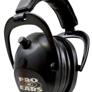 Pro Ears PEG2SMB Gold II 26 Electronic Muff 26 dB Over the Head Black/Gold Adult 1 Pair