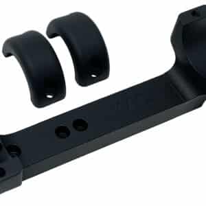 DNZ 10004 Game Reaper Thompson/Center Scope Mount/Ring Combo Matte Black 1"