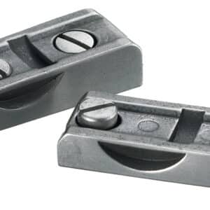 Ruger 90004 Scope Base Set Black Steel Fits Ruger No. 3/Ruger No. 1 Varminter