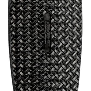 Pachmayr 01317 D750B Decelerator Field Style Recoil Pad Medium Black Basketweave Rubber 1" Thick