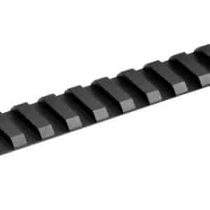 Warne M673M20MOA Remington 700 Tactical Rail Matte Black Short Action 20 MOA