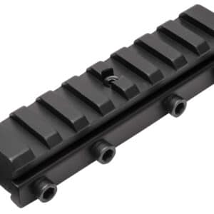 TruGlo TG8953B 3/8 In.  to Picatinny Mounting Adapter  Matte Black Anodized