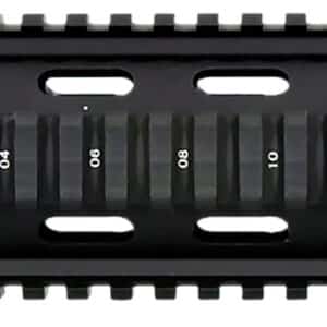 Aim Sports MT021 M4 Handguard 6" Carbine Style Made of Aluminum with Black Anodized Finish & Quad Rail