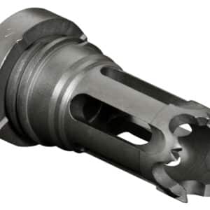 Yankee Hill 310228A Phantom Flash Hider Black Phosphate Steel with 1/2"-28 tpi Threads for 5.56x45mm NATO AR-Platform