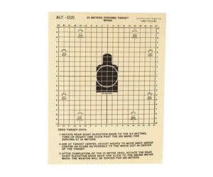 ACTION TGT 25 METERS DOD M16A2 100PK