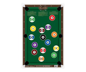 ACTION TGT BILLIARDS 100PK