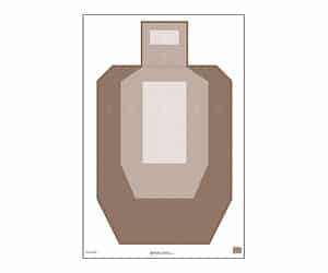 ACTION TGT IPSC/USPSA BRN 100PK