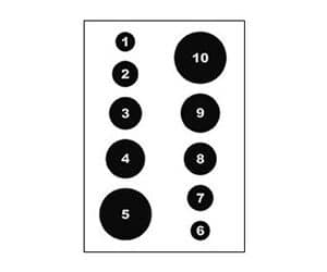 ACTION TGT CIR COMMAND TRNG 100PK