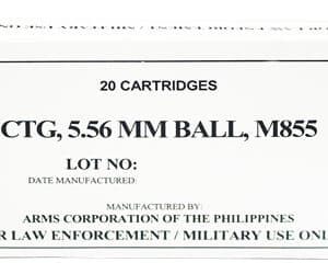 ARMSCOR 556NATO 62GR M855 20/1000