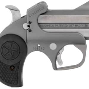 Bond Arms Roughneck two-shot derringer stainless 2.5 inch barrel pink wood grips