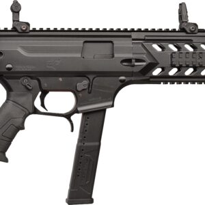 G-Force Arms Blade6 9mm 6-inch black semi-auto pistol with Picatinny rail and flip-up sights