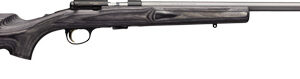 Browning T-Bolt .22 WMR 22 inch threaded barrel gray laminated stock target varmint rifle