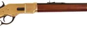 Cimarron 1866 Yellowboy .45 Long Colt 24-inch octagon barrel brass receiver walnut stock