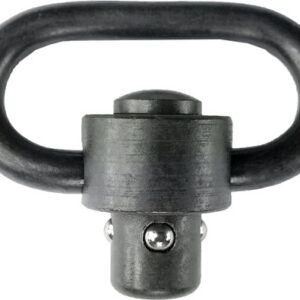 GROVTEC SINGLE HD PUSH BUTTON - SWIVEL BLACK 1 1/4" 1-PACK