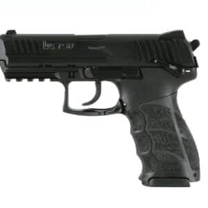 Heckler & Koch P30 S V3 9mm semi-auto pistol with 3.85 inch barrel in black