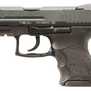 Heckler & Koch P30SK V3 9mm subcompact pistol with black polymer frame