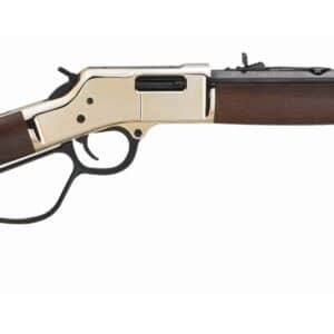 Henry Big Boy Carbine .327 Federal Magnum 16.5 in octagon barrel polished brass receiver walnut stock