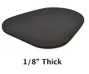 KICK-EEZ CHEEK PROTECTOR 1/8" BLK