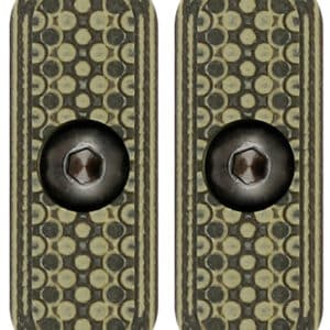 MI LEVER STOCK G10 M-LOK PANEL - OD GREEN/BLACK 2-PACK
