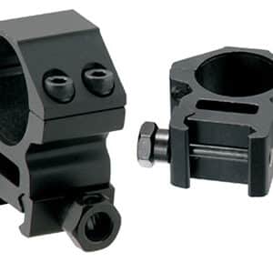 UTG RINGS 30MM MEDIUM PROFILE - MATTE BLACK PICATINNY/WEAVER