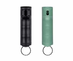 SABRE 2PK PEPPER GEL W/CLP BLK/GRN