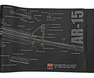 TEKMAT CUTAWAY RIFLE MAT AR15 BLK