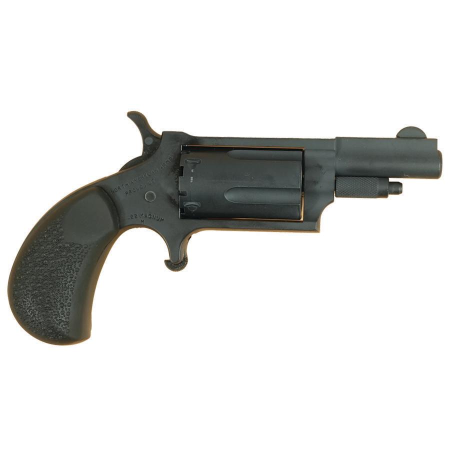 North American Arms 22M Mini Revolver .22 Magnum grey Cerakote with cobblestone grips