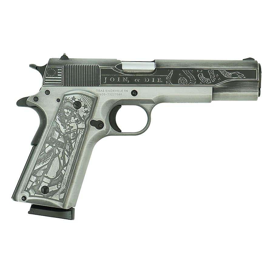 SDS Imports Tisas Liberty or Death 1911 A1 Service .45 ACP 5-inch barrel right-side view