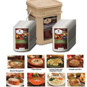 Wise Company 60-Serving Emergency Grab and Go Food Kit