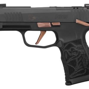 Sig Sauer P365 XL Rose 9mm pistol 3.1in barrel optic-ready with two 10-round magazines and Vaultek safe