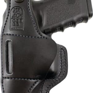 DESANTIS DUAL CARRY II HOLSTER - IWB/OWB RH LTHR J FR 2" BLACK