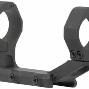 Aero Precision APRA210100 Ultralight Scope Mount/Ring Combo Black Anodized Aluminum, 1" Tube Fits AR-15, 1913 Picatinny Rail Mount