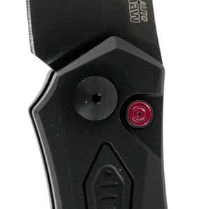 Kershaw 7800BLK Launch 6 3.75" Folding Drop Point Plain Black DLC CPM 154 SS Blade Black Anodized Aluminum Handle Includes Pocket Clip