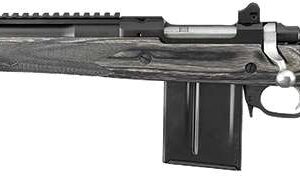 RUGER M77 SCOUT 308WIN LEFT HANDED 16.5" BBL BLK LAMINATE STOCK 1-10RD MAG